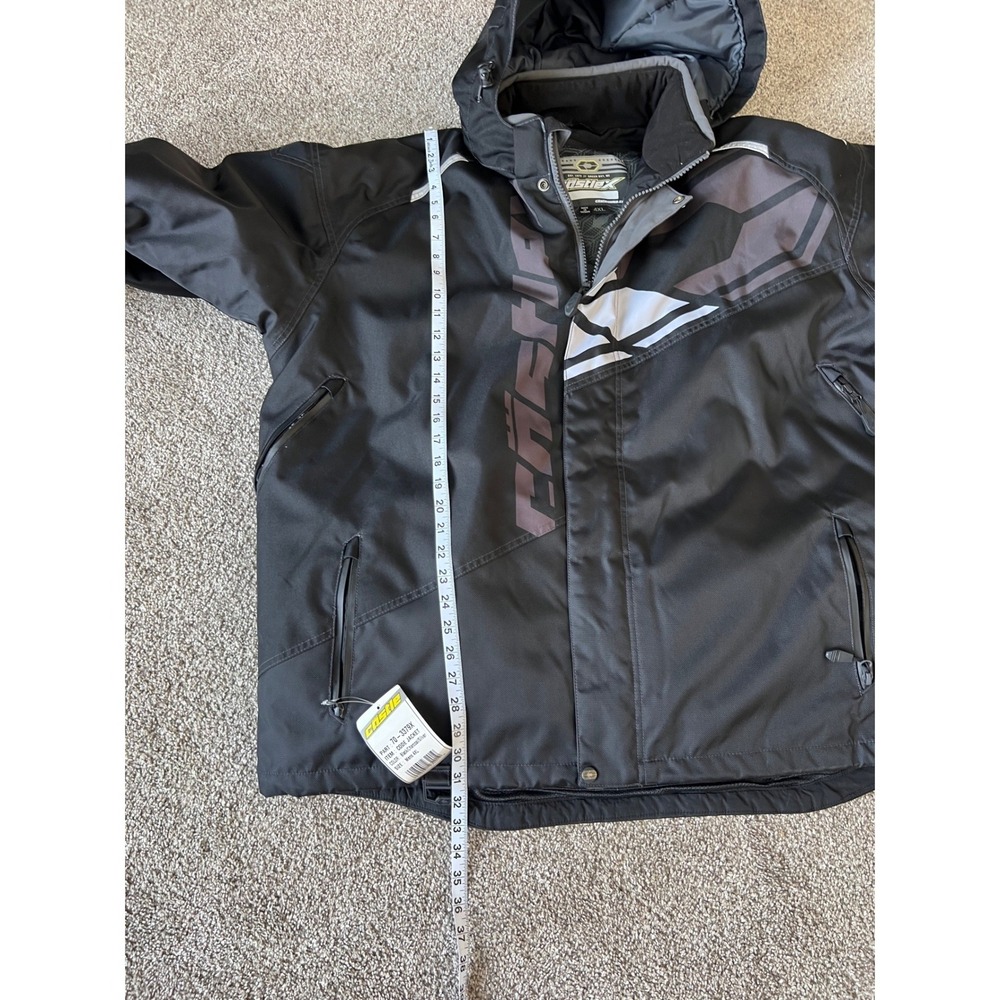 Castle X Code Jacket Mens 4XL Black Charcoal Silver 3M Thinsulate 70-3379X NEW - Picture 11 of 14